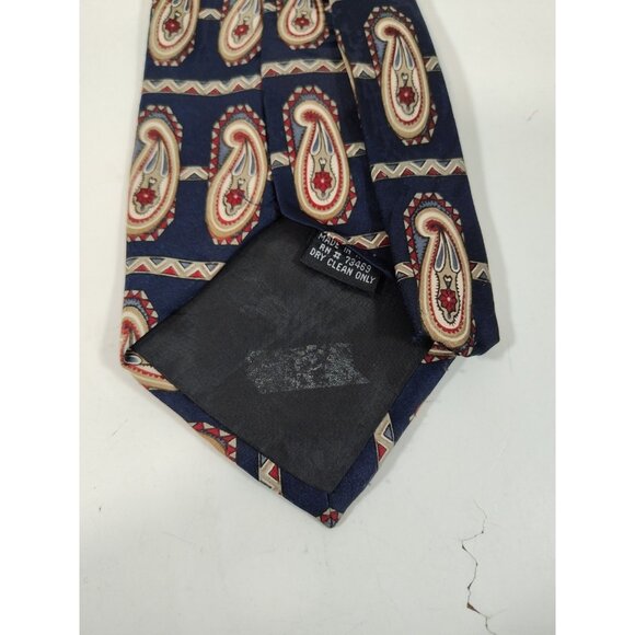 Neck Ties ( Lot Of 6) Silk Polyester Flag Looney Tunes Rhinos Wildlife Hawaiian - Picture 7 of 13